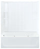 Sterling  Ensemble 74"x32"x60" Vikrell Whirlpool Tub/Shower