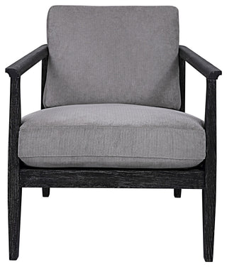 Brunei Modern Gray Accent Chair