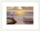 "When The Sun Goes Down" Framed Digital Print by Diane Romanello, 27x21"