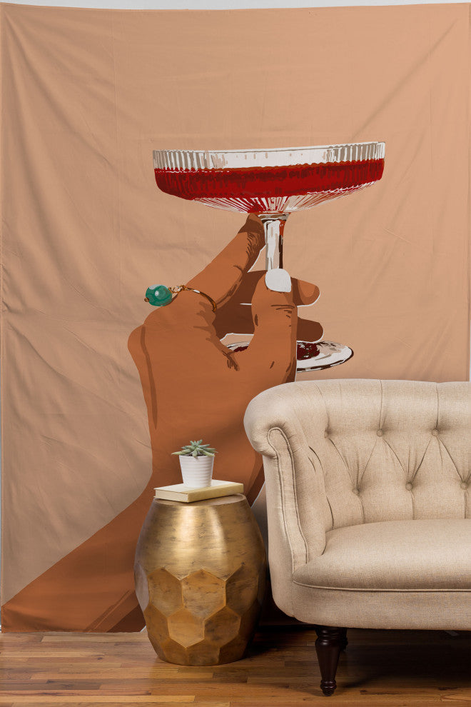 83 Oranges Cheers To Love Tapestry