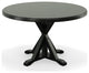 Rembrandt X Base Dining Table, Antique Black
