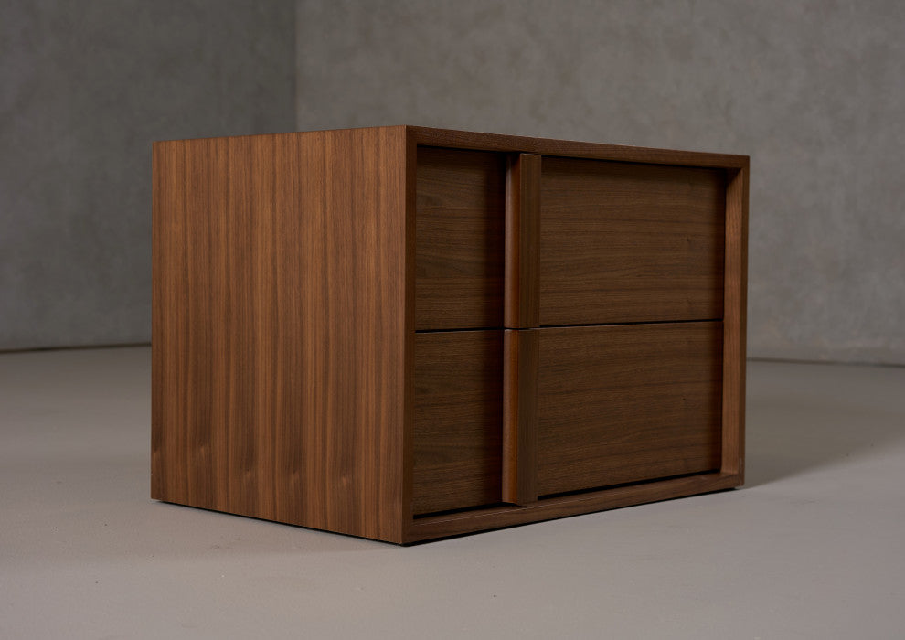 Nova Domus Berlin Modern Walnut Nightstand