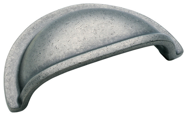 Amerock Metal Finishes Cup Pull Solid Brass 3" Center