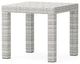 Cannes 5 Piece Sunbrella Outdoor Patio Club Chair and Ottoman Set, Blue