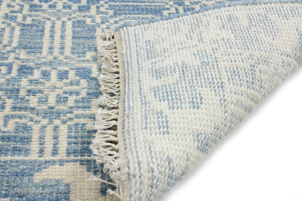 Bashian Delphi Area Rug, Denim, 3.6''x5.6''