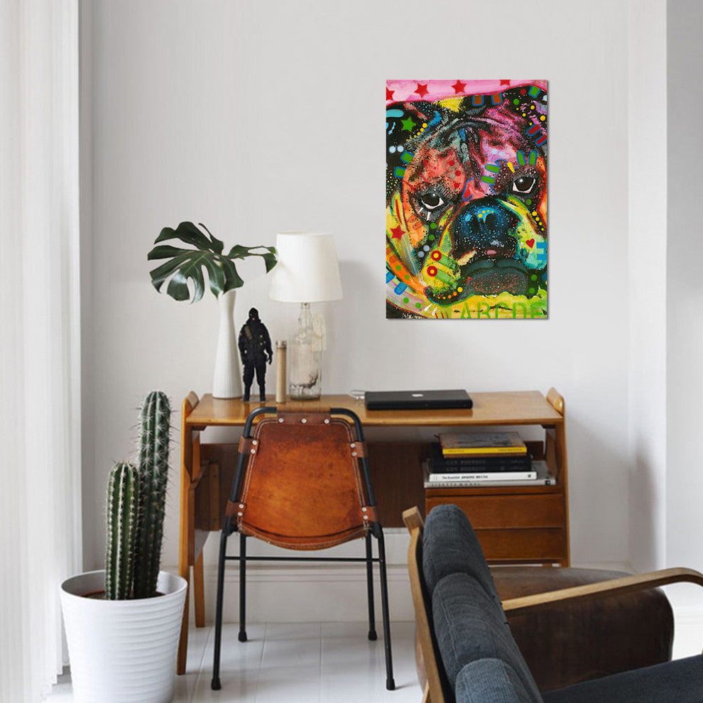 "Determined" by Dean Russo, Canvas Print, 18"x12"