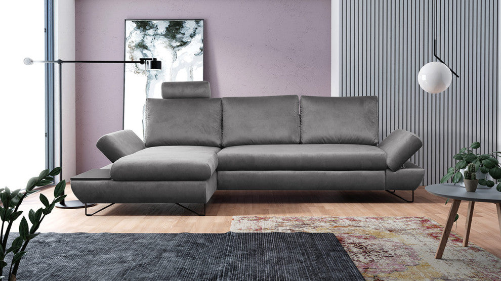 ASTRA Sectional Sleeper Sofa, Left