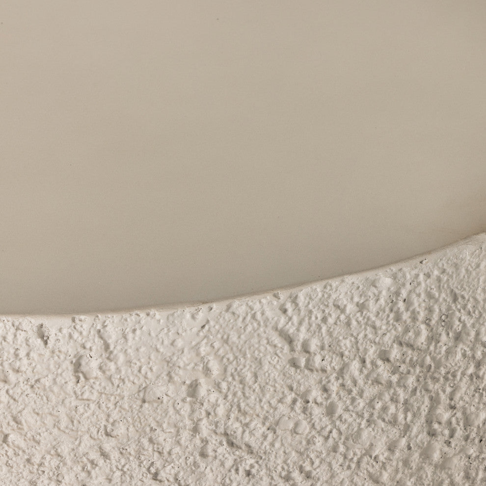 Kember Outdoor Coffee Table-Blanc White