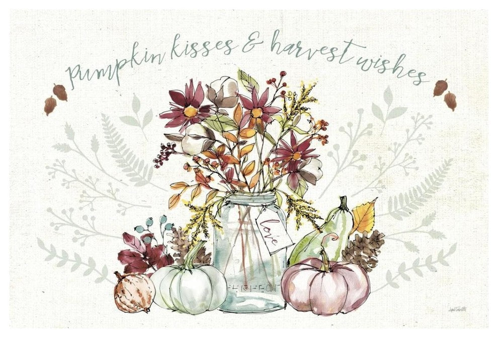 "Festive Foliage I" Digital Paper Print by Anne Tavoletti, 20"x14"