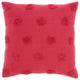 Mina Victory CN870 Throw Pillow, Hot Pink, 18" x 18"