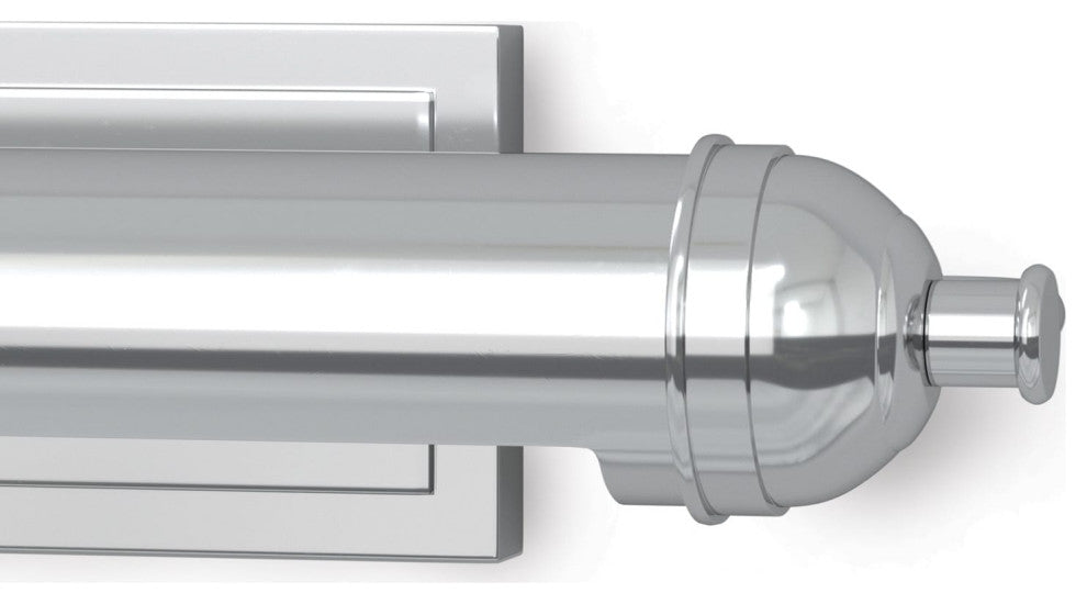 Devon Picture Light Small, Polished NIckel