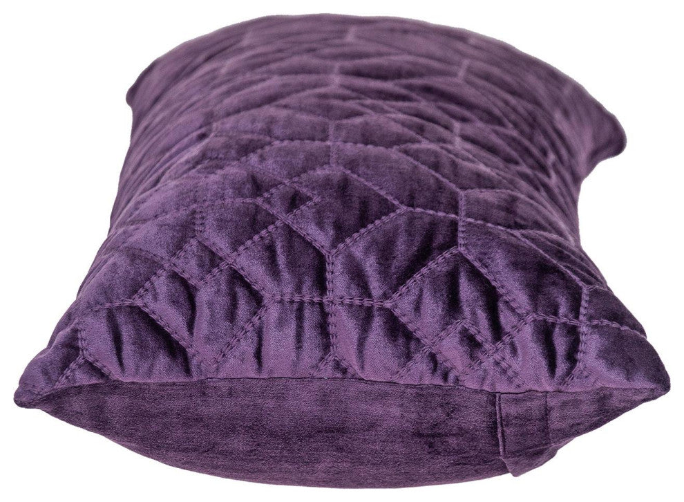 Parkland Collection Sora Purple Throw Pillow, Rectangle