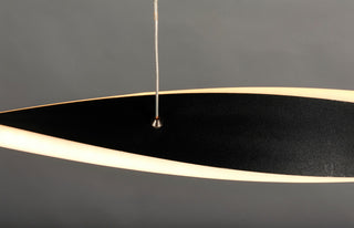 ET2 E24155 Pirouette 40"W LED Linear Chandelier - Black