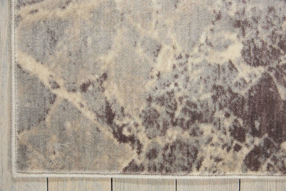 Nourison Somerset Gray Area Rug, 7'9"x10'10"
