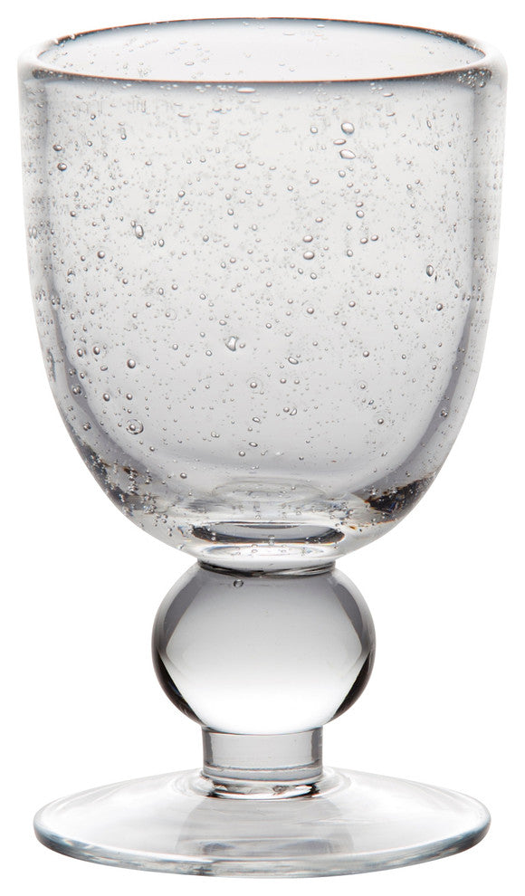 St. Remy Clear Bubble Water Glasses, Set of 4