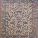 Ahgly Company Indoor Square Mid-Century Modern Area Rugs, 7' Square