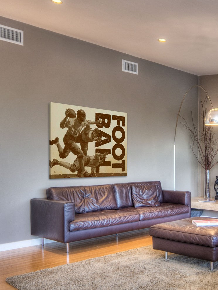 "Quarterback Pass Alternative Version 3" Artwork by Maurice Bower