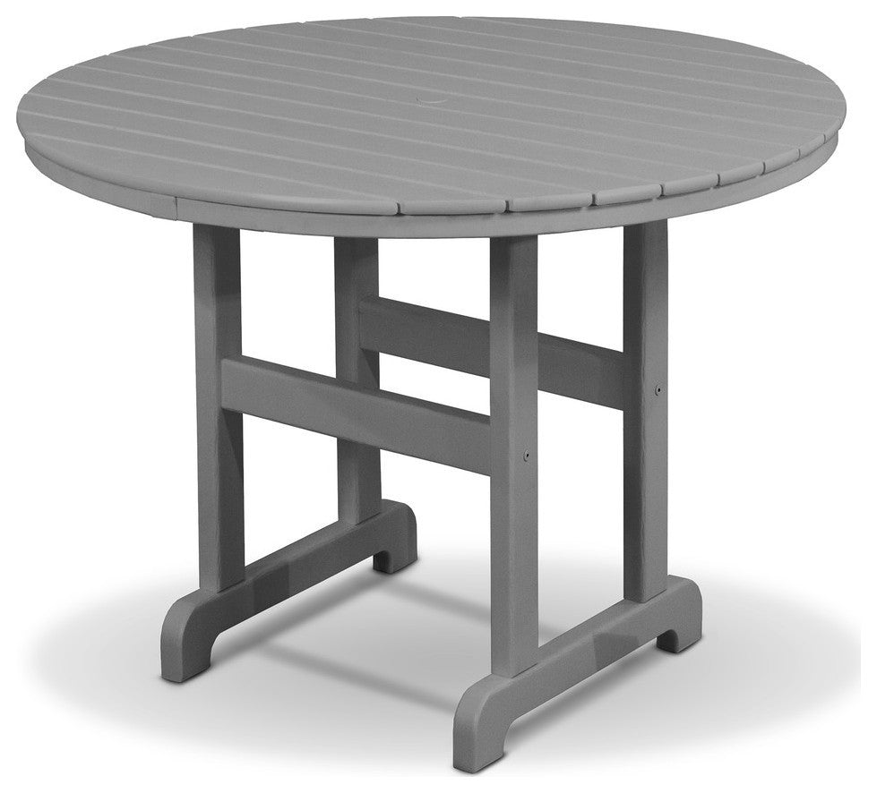 Monterey Bay Round 36" Dining Table, Stepping Stone