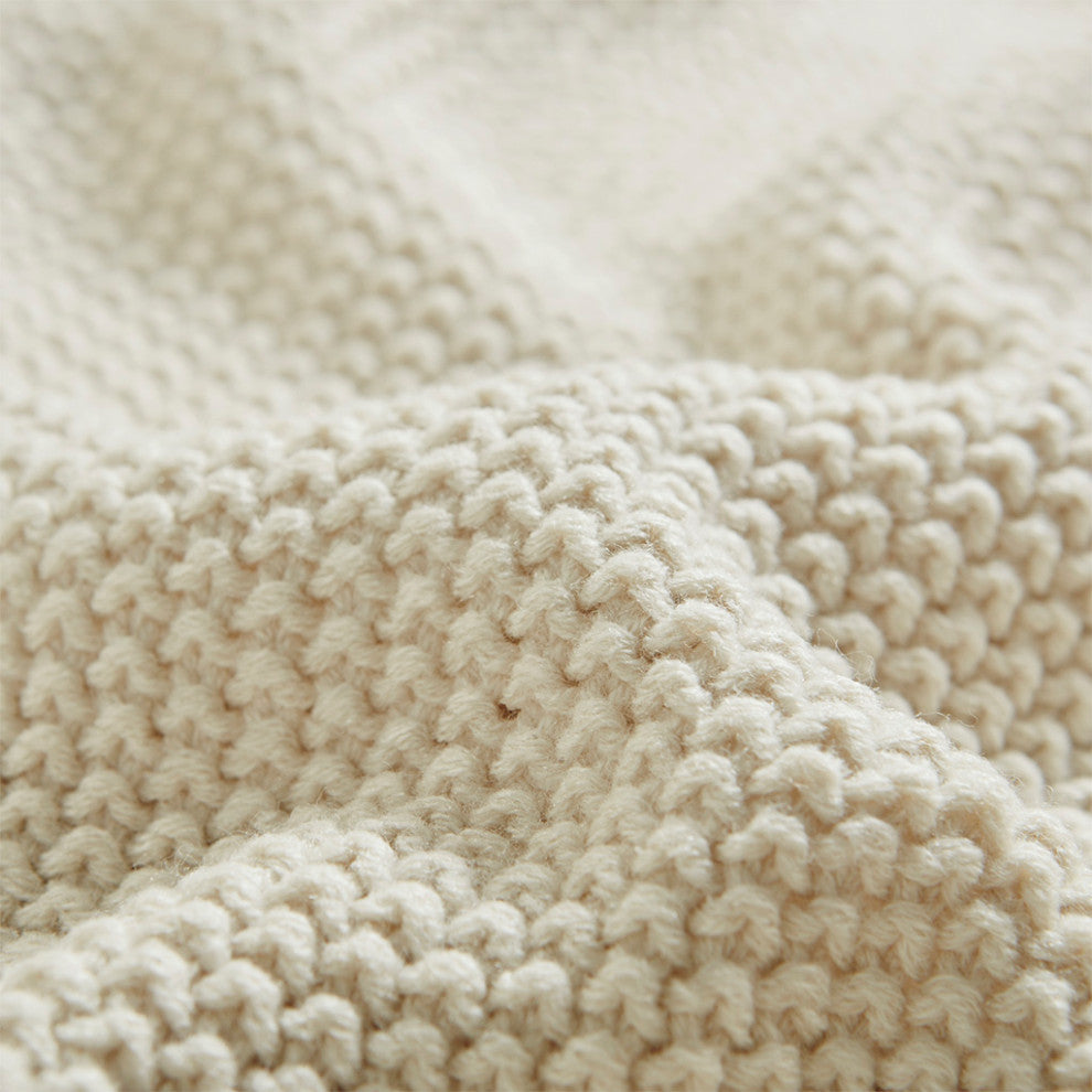 INK+IVY Bree Knit Throw Blankets