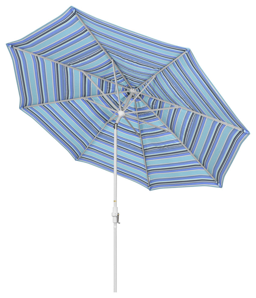 11' Aluminum Umbrella Collar Tilt Matted White, Dolce Oasis
