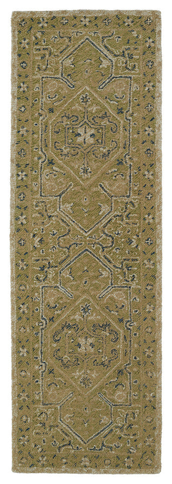 Kaleen Hand-Tufted Montage Collection Rug, 2'6"x8'
