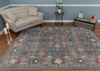 Noori Rug Distressed Nicki Grey/Blue Rug