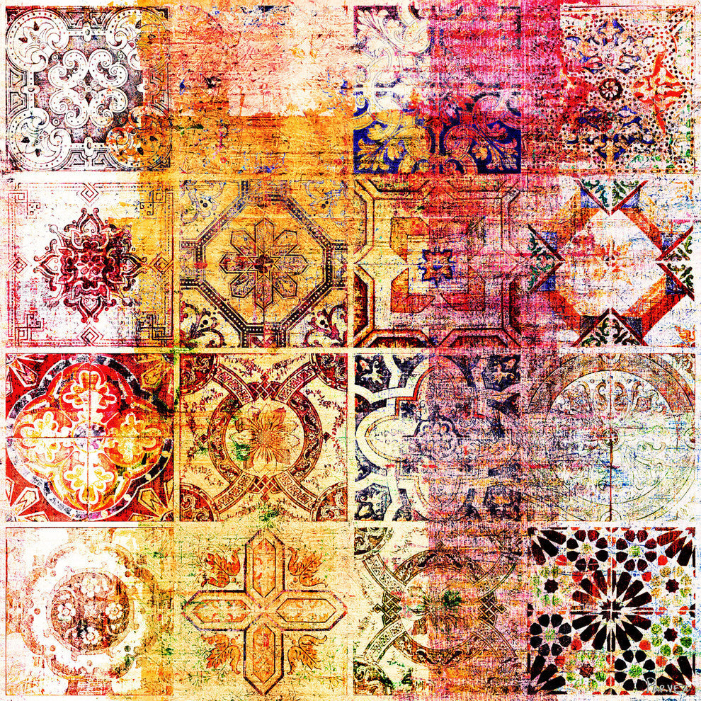 "Nador" Fine Art Canvas Print, 40"x40"