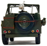 1941 Willys MB Overland Jeep Green Metal Handmade