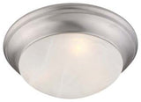 Omega Ceiling Mount, Brushed Nickel