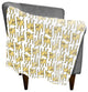 All the Yellow Labs 30x40 Coral Fleece Blanket