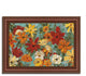 "Bright Expressive Garden" By Silvia Vassileva, Framed Painting Print