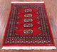 2' 0" X 3' 0" Hand Knotted Signed Silky Bokhara Wool Rug - Q13846