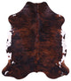 7' 5" X 6' 4" Natural Cowhide Rug C1586