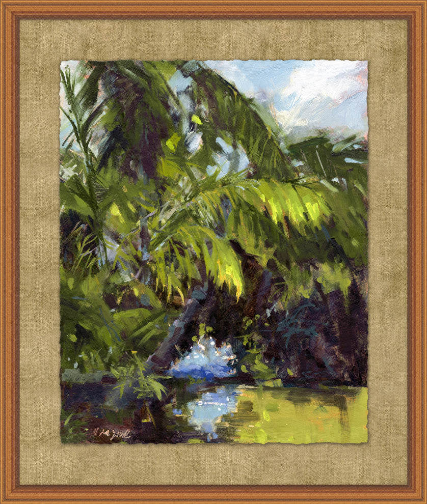 Palm Shade 2, Giclee Reproduction Artwork