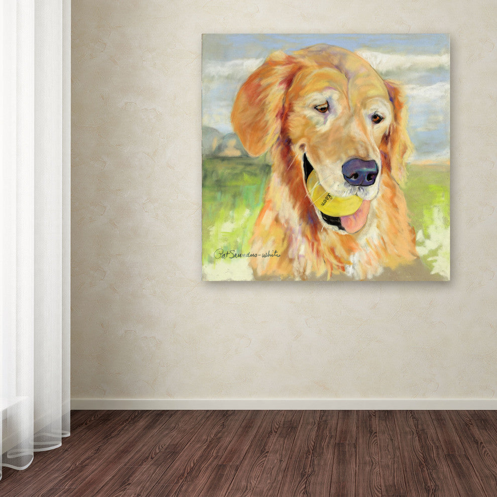 'Gus' Canvas Art by Pat Saunders-White