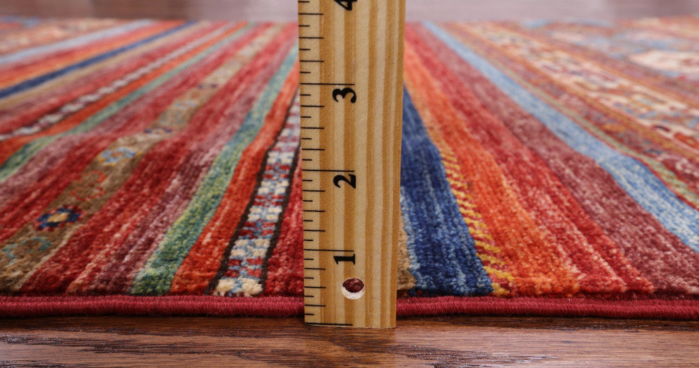 3' 3" X 4' 9" Khorjin Super Kazak Hand-Knotted Rug Q5413