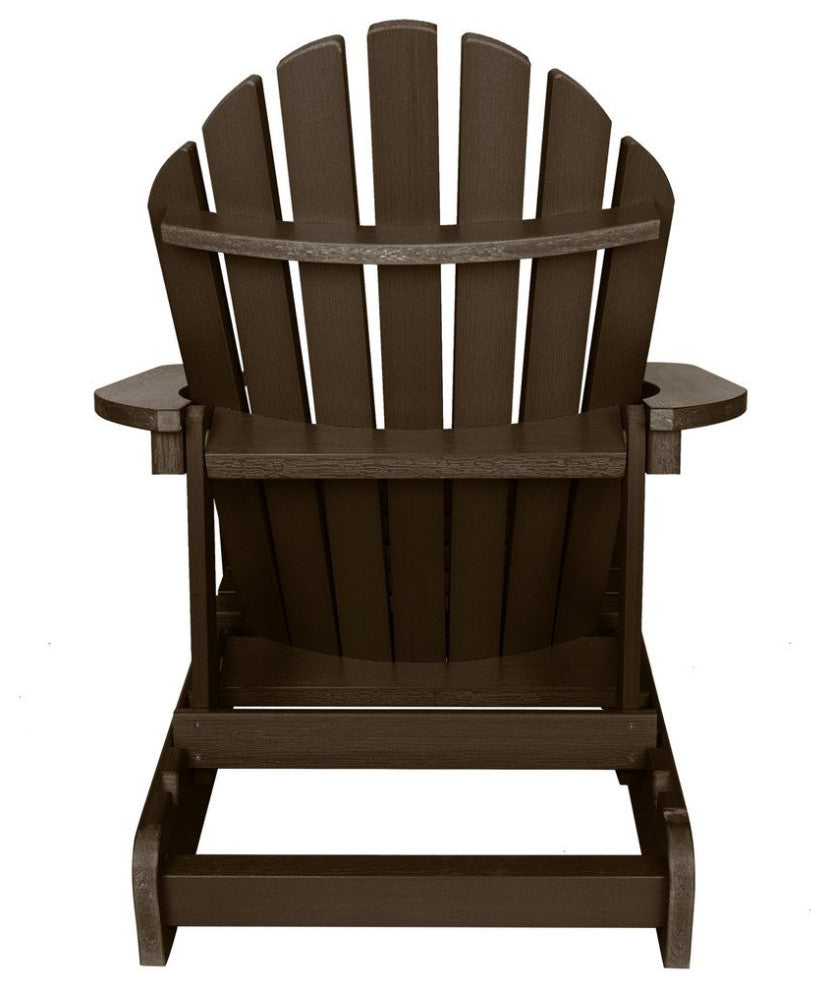 Hamilton Folding and Reclining Adirondack Chairs, Set of 2, Weathered Acorn