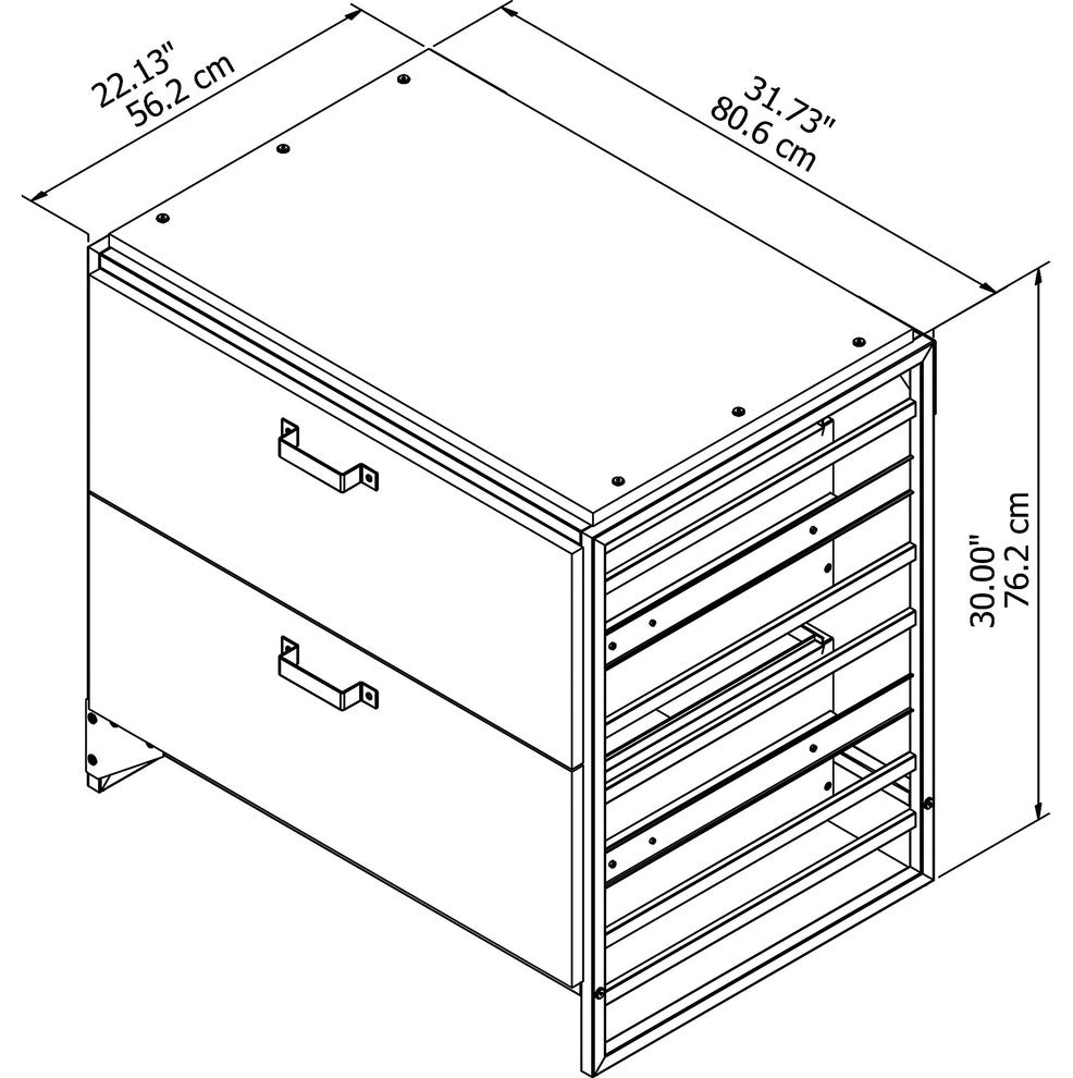 Refinery Lateral File Cabinet
