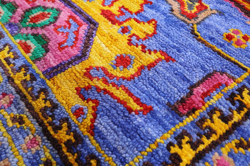 9' 1" X 11' 9" Persian Heriz Serapi Hand Knotted Wool Rug - Q13701