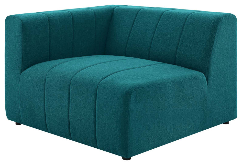 Sectional Sofa Set, Fabric, Teal Blue, Modern, Living Lounge Hotel Hospitality