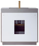 Huesca Bath Vanity in North Carolina Oak, 36", Without Mirror