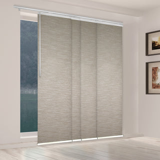 Nico 4-Panel Track Extendable Vertical Blinds 48-88"W