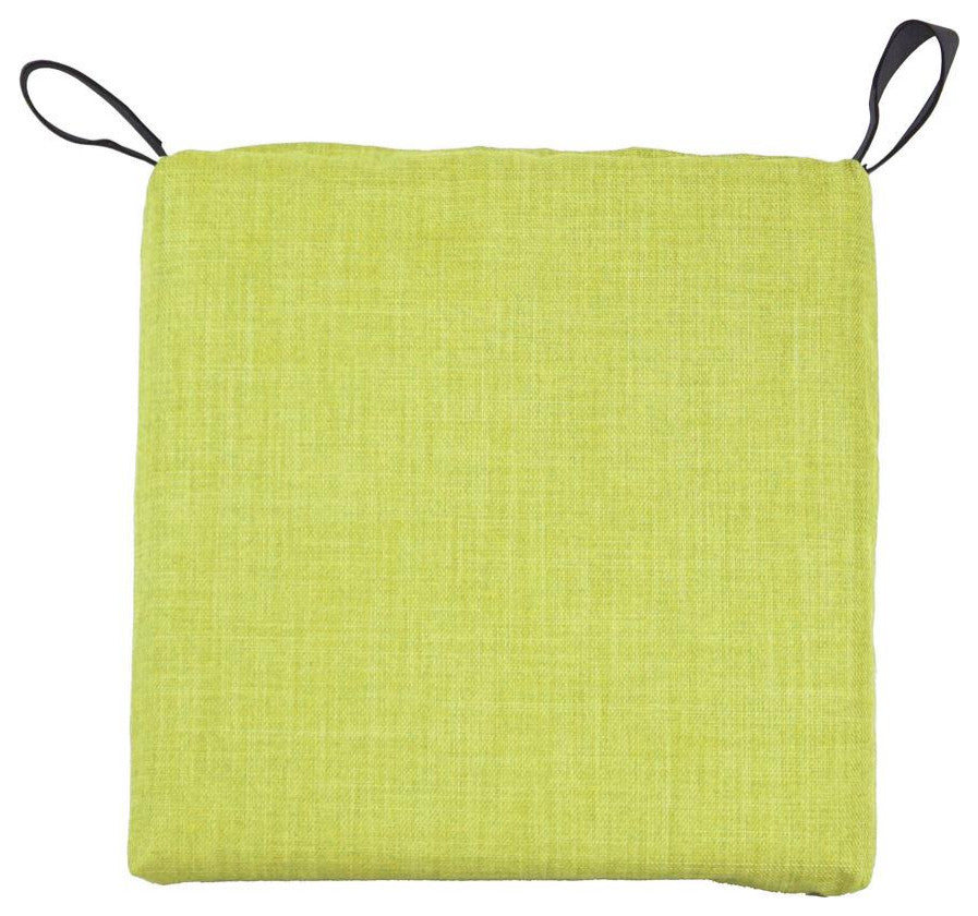 Blazing Needles 16-inch Outdoor Cushion, Lime