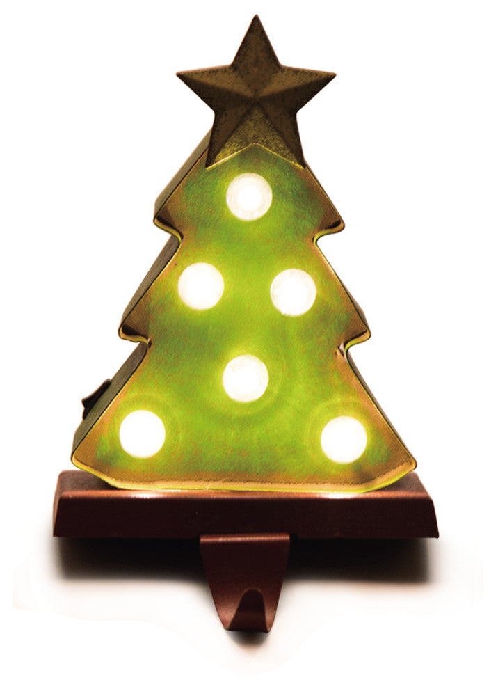 Marquee LED Tree Stocking Holder