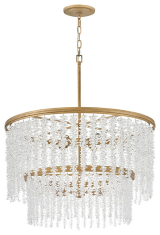 Fredrick Ramond Rubina Medium Chandelier, Burnished Gold