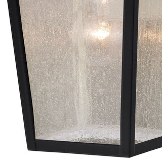 Smith 1-Light Modern Indoor/Outdoor Wall Sconce, Textured Black, 8.5"wx8"hx9.25"d