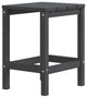vidaXL Adirondack Table Outdoor Side Table for Front Porch Anthracite HDPE