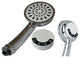 Handheld Shower Head With Wireless Bluetooth Speaker, Hose and Mounting Bracket