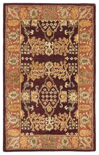 Safavieh Bergama brg190c Rug, Red/Rust, 4'0" X 6'0"