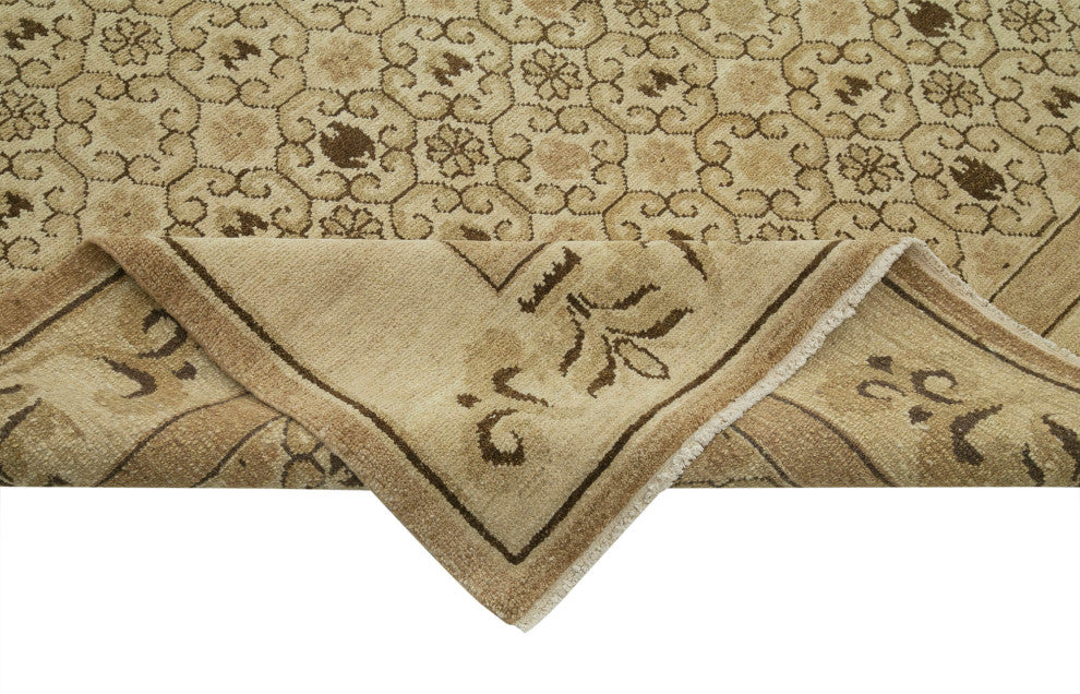 Rug N Carpet - Hand-Knotted Oriental 10' 0" x 13' 11" Wool Oushak Area Rug